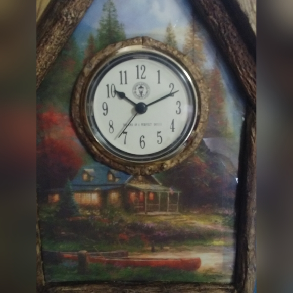 Thomas Kinkade clock - Picture 4 of 6